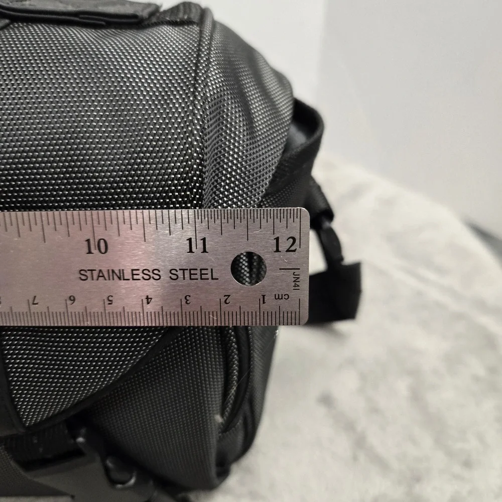 Nikon Camera Messenger Bag Black Grey Padded DSLR Gadget Bag Shoulder Strap